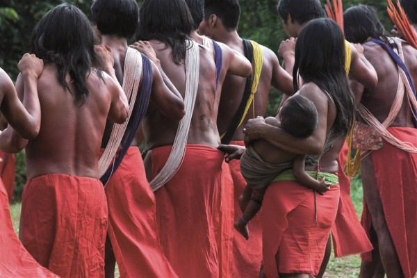 Indígenas do povo Wajâpi foram os primeiros a elaborar um protocolo de consulta. Foto: Mário Vilela/Funai
