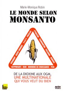 Capa do DVD do filme "O mundo segundo a Monsanto"