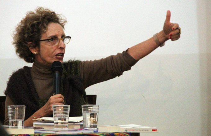 Raquel Rolnik em debate na Fundação Rosa Luxemburgo