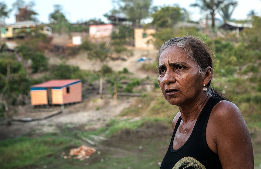 Ofélia dos Santos, líder da comunidade Igarapé do Bode, enfrenta ameaças para lutar pela terra. Foto: Lilo Clareto