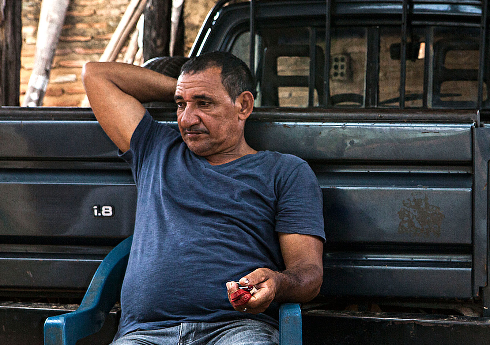 Antônio lembra quando cortava cana em São Paulo, ganhando por produtividade: “Conheci um lá que tirava 22 toneladas por dia. Só que ele viveu pouco”. Foto: Lilo Clareto/Repórter Brasil