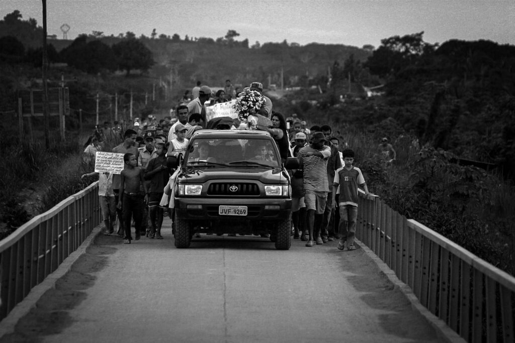 Funeral de Dorothy em 2005, em Anapu, no Pará; estado continua sendo palco de violência no campo, com 12 das 31 vítimas de 2019 (Foto: Alberto César Araújo/Amazônia Real)