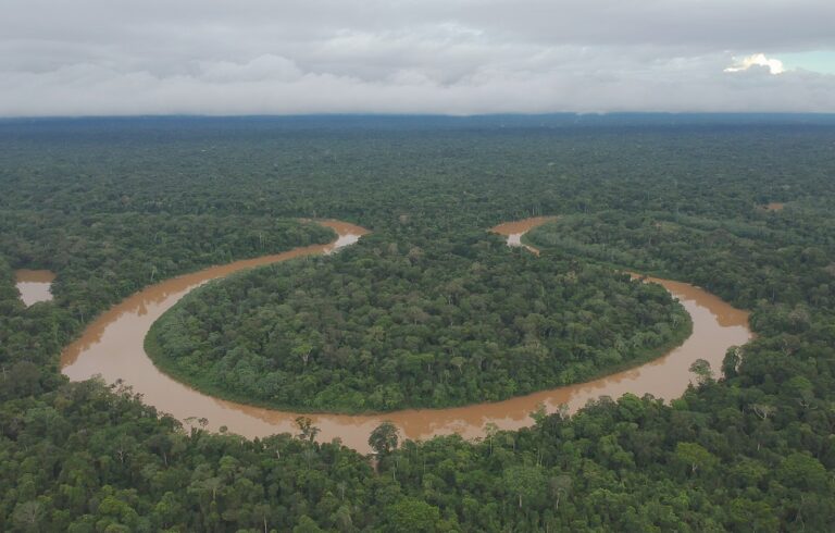 Com área quase do tamanho de Portgual, o Vale do Javari tem a maior quantidade de povos isolados do mundo (Foto: Bruno Kelly/Amazônia Real)