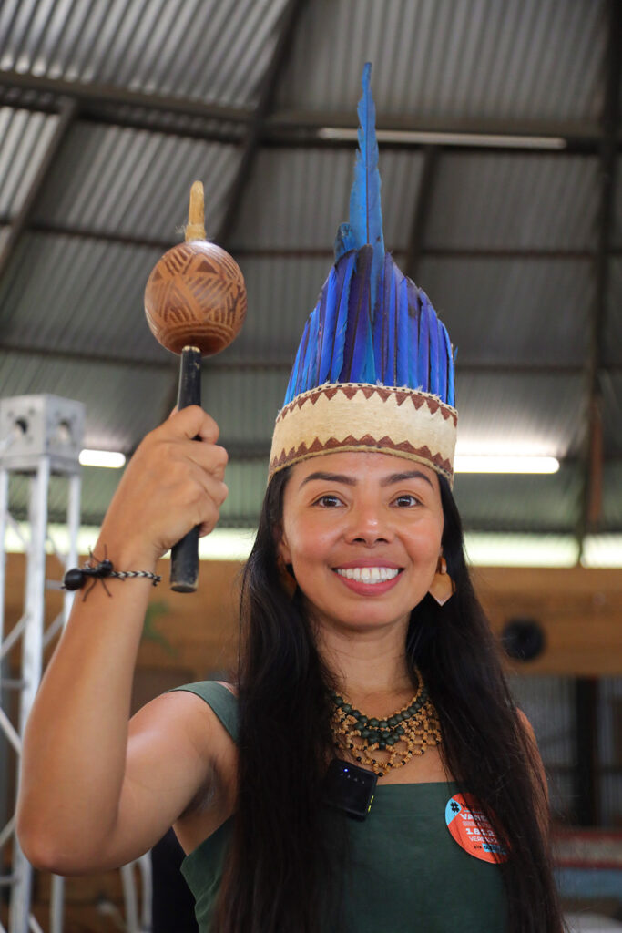 Vanda Witoto é candidata a vereadora de Manaus (AM) pela Rede (Foto: Divulgação)