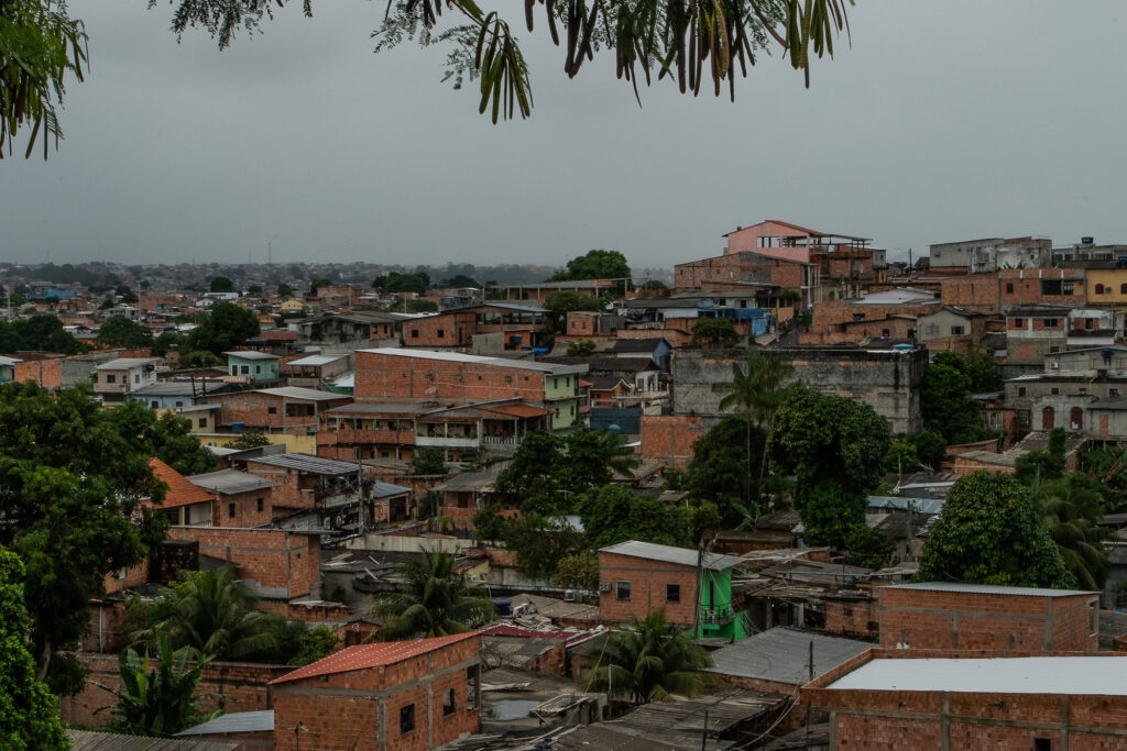 Comunidade Zumbi dos Palmares, na zona leste de Manaus (AM), aparece na 12ª posição das favelas mais populosas do Brasil (Foto: Juliana Pesqueira / Amazônia Real)