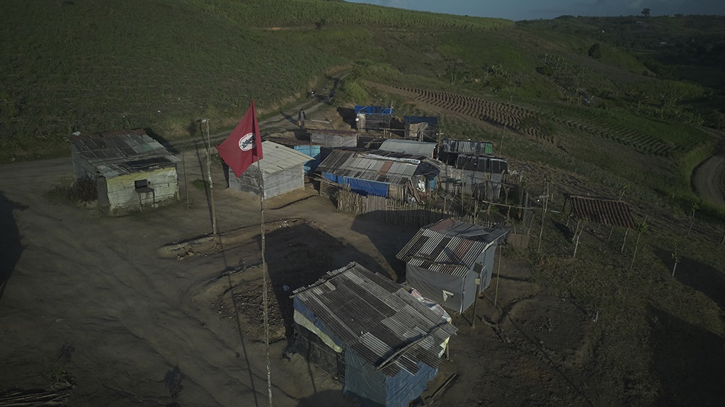 Acampamento São Francisco, um dos mais antigos do interior de Pernambuco (Foto: Mariana Greif / Repórter Brasil)