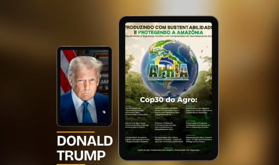 Organizadores da "COP 30 do Agro" esperam que o presidente dos Estados Unidos, Donald Trump, participe do evento (Foto: Reprodução/Instagram)