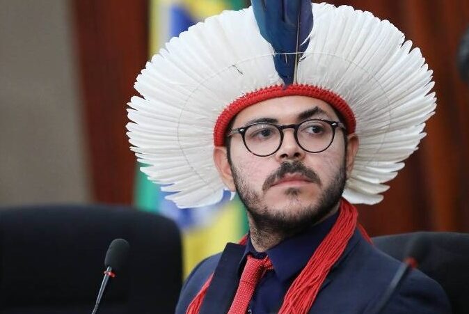 Maurício Terena, advogado da Articulação dos Povos Indígenas do Brasil (Foto: TSE/Divulgação)