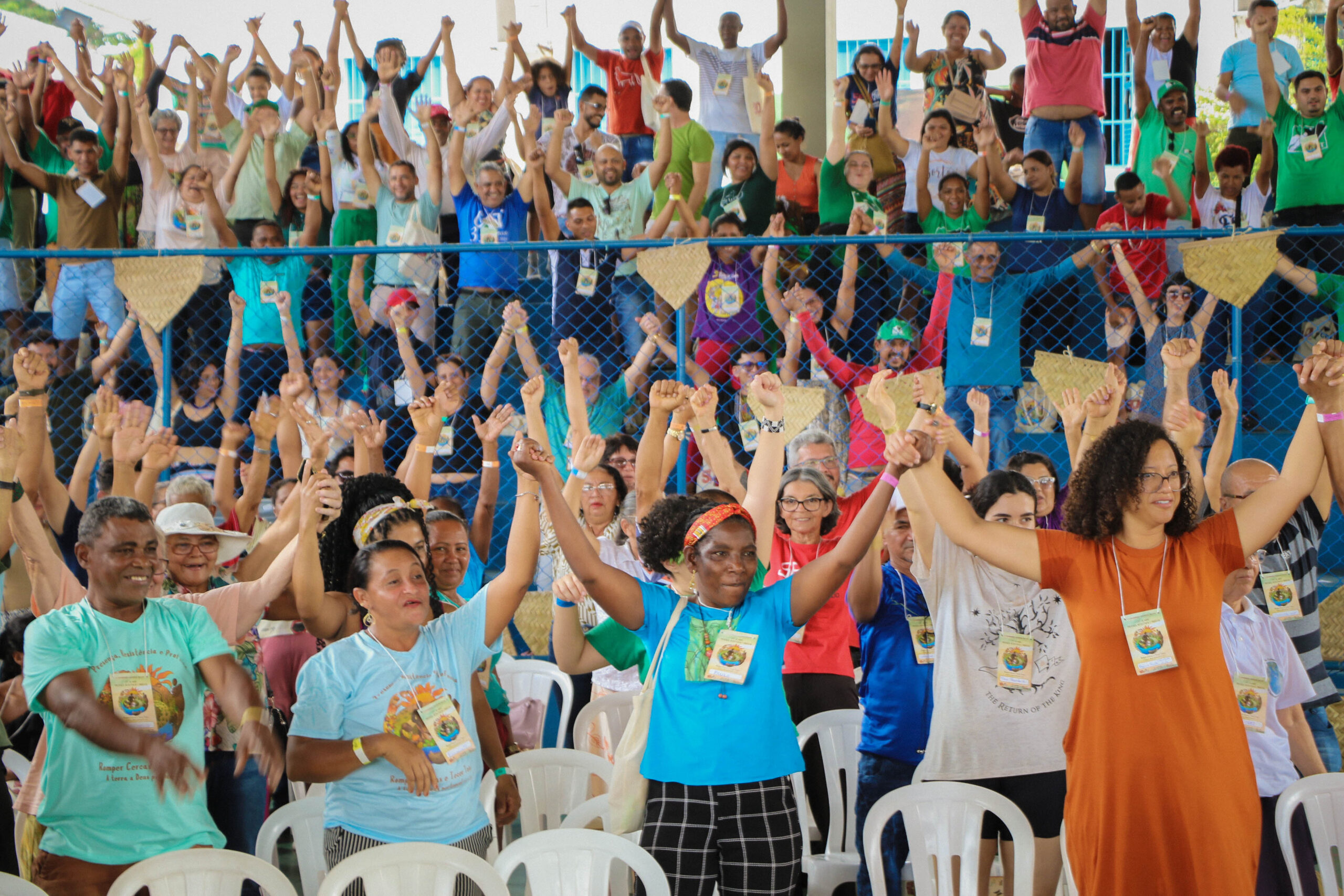Abertura do 5o Congresso Nacional da Comissão Pastoral da Terra, realizado na capital maranhanse em julho de 2025 em comemoração aos 50 anos da entidade (Foto: João Palhares/CPT)