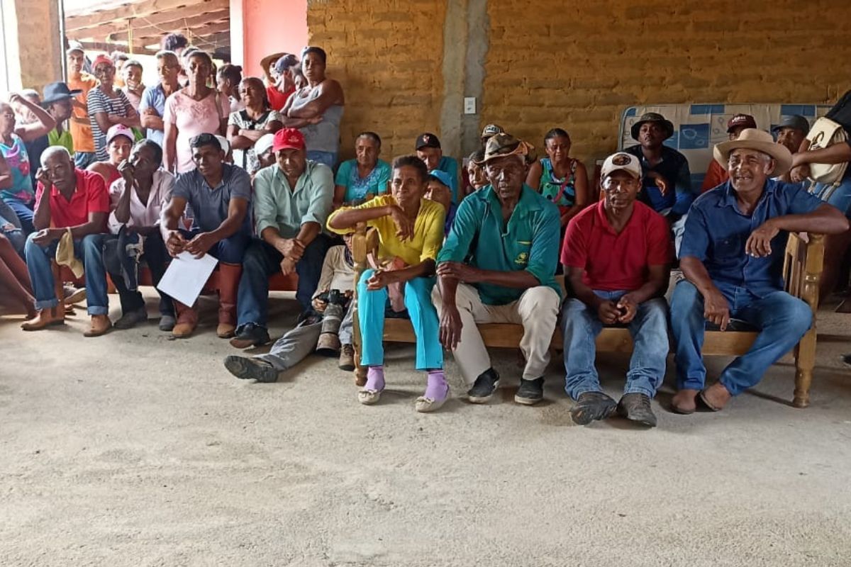 Comunidade do quilombo Kalunga do Mimoso, em Tocantins, em imagem de 2022. Comunidade é reconhecida como quilombola pela Fundação Palmares desde 2005, e processo de regularização do território está em andamento (Foto: Arquivo pessoal)