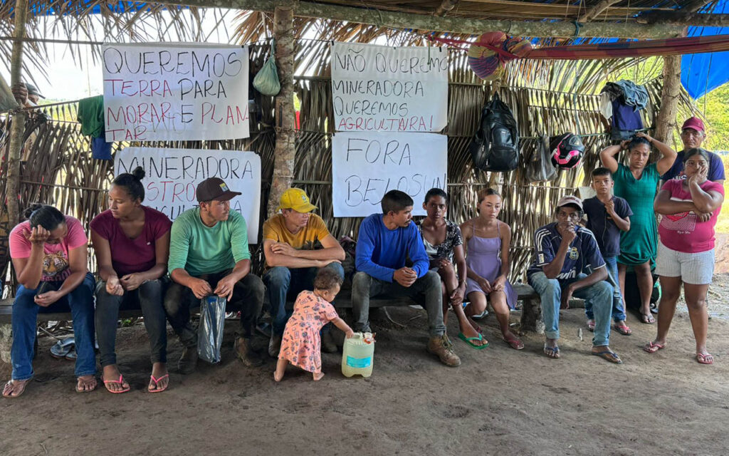 O Incra cadastrou 98 famílias acampadas como possíveis beneficiárias da reforma agrária, mas elas reclamam que desde então nenhuma outra providência foi tomada pela autarquia. Foto: Diogo Cabral/Arquivo pessoal 