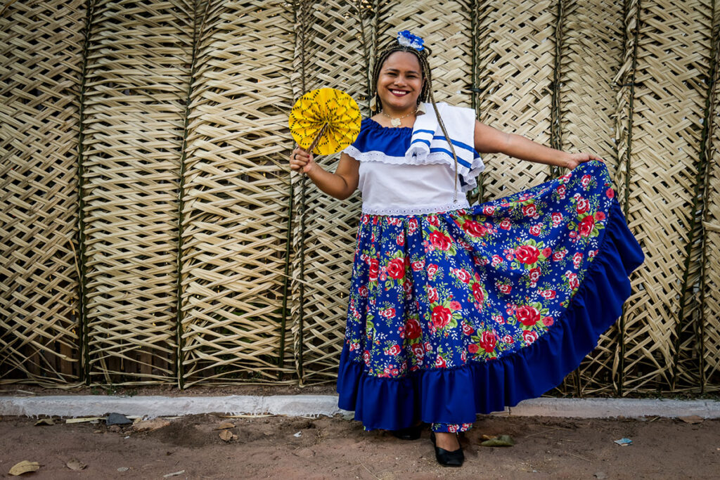 A empreendedora cultural Marlena Soares defende que cuidar do território é também cuidar da cultura, e que as ações de adaptação precisam ser pensadas a longo prazo (Foto: Leonardo Milano/Repórter Brasil)