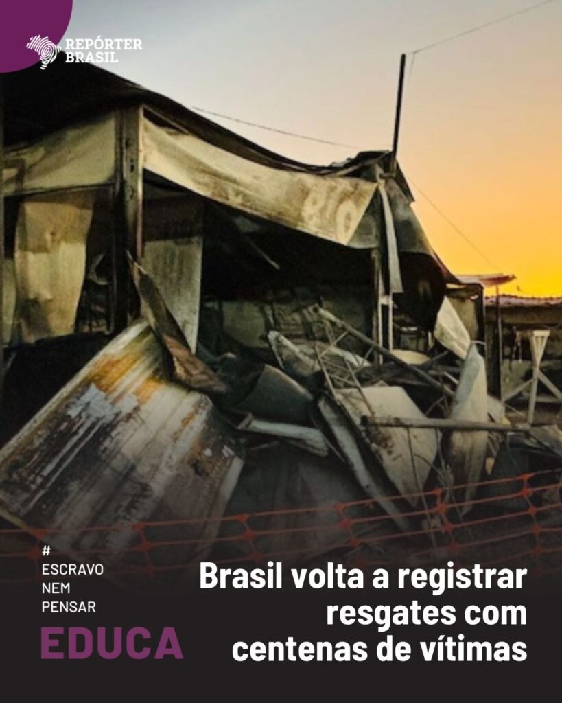 #123 - Brasil volta a registrar resgates com centenas de vítimas