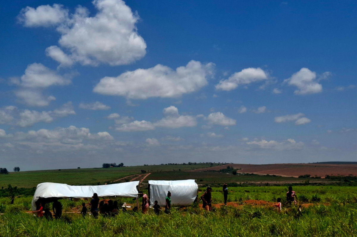 A JBS comprou gado da Fazenda Cachoeira, onde um indígena Guarani Kaiowá foi morto em Iguatemi (Foto: Gabriela Moncau/Repórter Brasil)