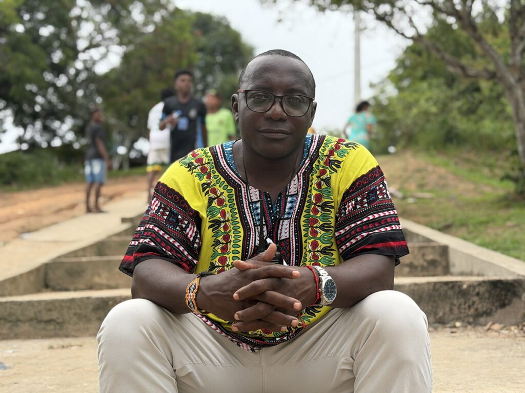 “30 anos de titulação, 30 anos de abandono do Brasil. Brasil para quem?” é assim que Marivaldo dos Santos, liderança do Quilombo de Boa Vista, compreende o atual cenário do seu território (Foto: Tainá Rionegro/Repórter Brasil)