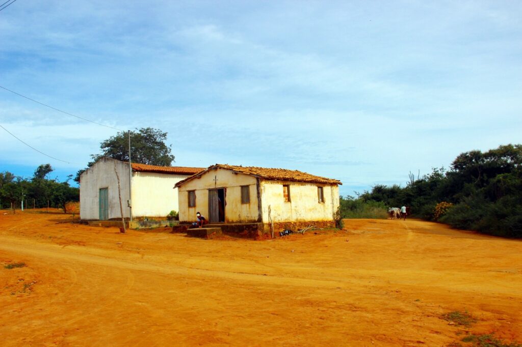 Quilombo de Malhada, em Caetité (BA), fica distante 9,6 quilômetros da mina de urânio (Foto: Ione Roachel/Movimento pela Soberania Popular na Mineração/Divulgação)