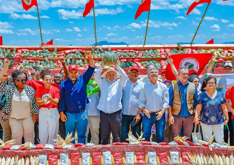 Governo Lula 3 passou a divulgar como principal balanço da política agrária o número de famílias incluídas no Programa Nacional de Reforma Agrária (Foto: Ricardo Stucker/PR)