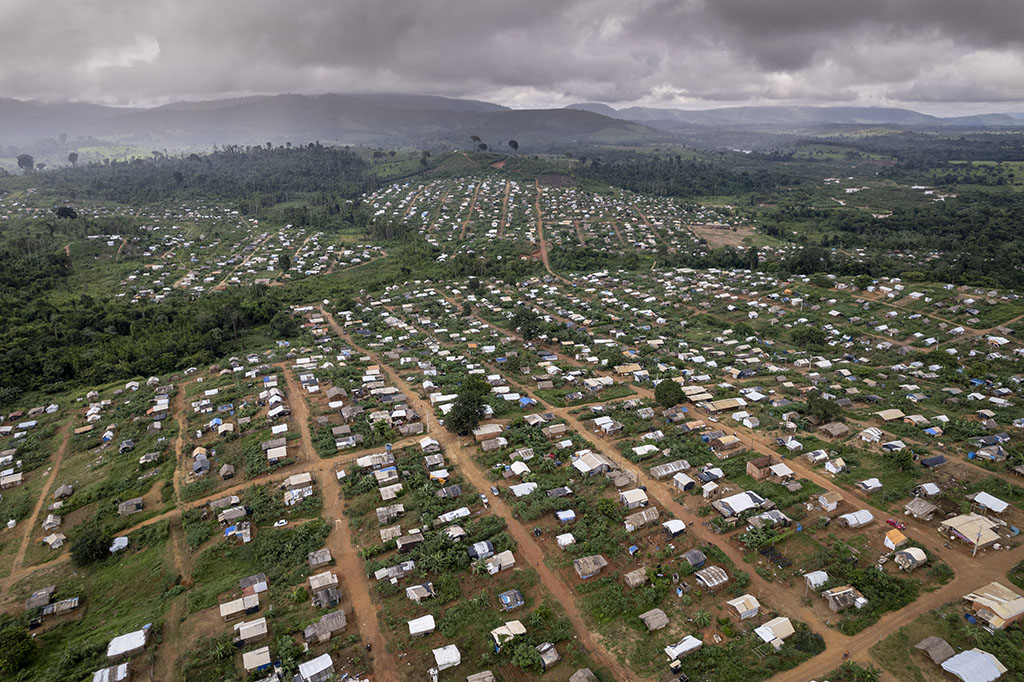 Acampamento Terra e Liberdade, do MST, foi erguido em novembro de 2023 em Parauapebas, no Pará; abriga hoje mais de 5 mil pessoas (Foto: Fernando Martinho/Repórter Brasil)