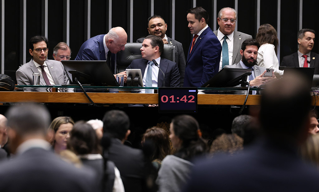 Sessão da Câmara dos Deputados durante votações. (Foto: Lula Marques/ Agência Brasil)