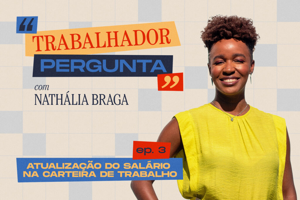Novo quadro da Repórter Brasil, o "Trabalhador Pergunta" responde em texto e vídeo às suas dúvidas trabalhistas (Arte: Rodrigo Bento/Repórter Brasil)