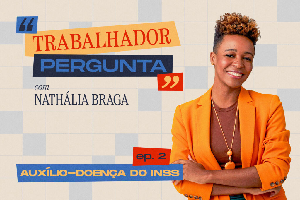Novo quadro da Repórter Brasil, o "Trabalhador Pergunta" responde em texto e vídeo às suas dúvidas trabalhistas (Arte: Rodrigo Bento/Repórter Brasil)