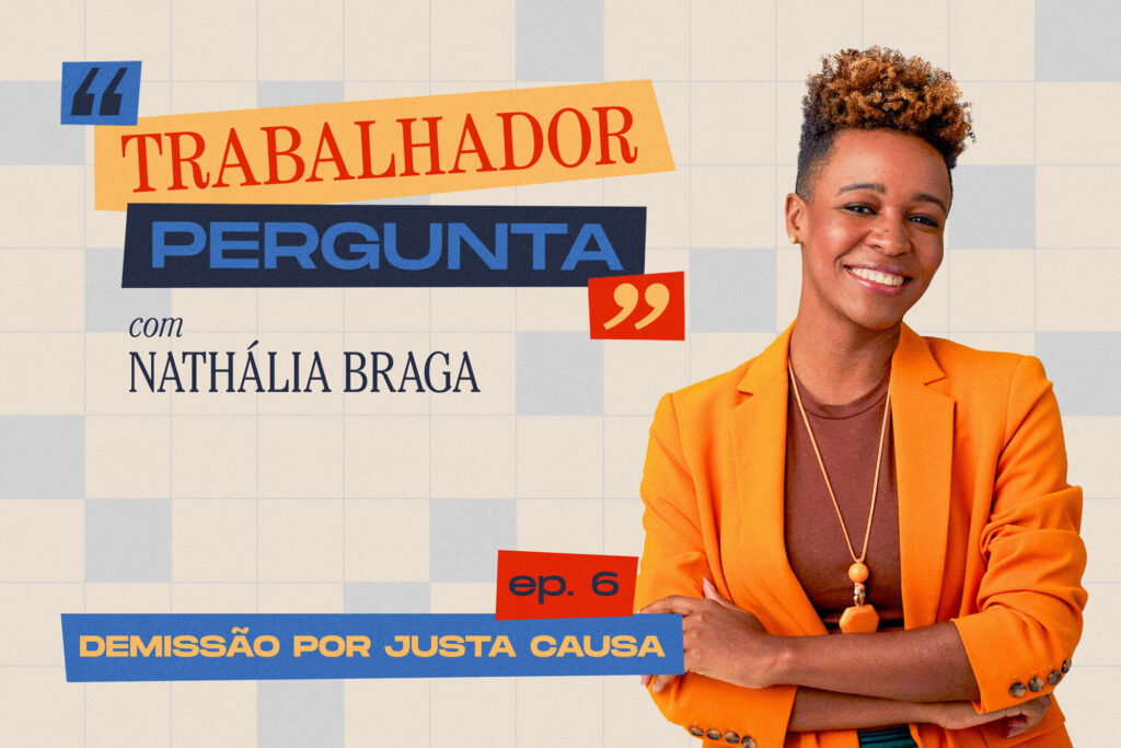 Novo quadro da Repórter Brasil, o "Trabalhador Pergunta" responde em texto e vídeo às suas dúvidas trabalhistas (Arte: Rodrigo Bento/Repórter Brasil)