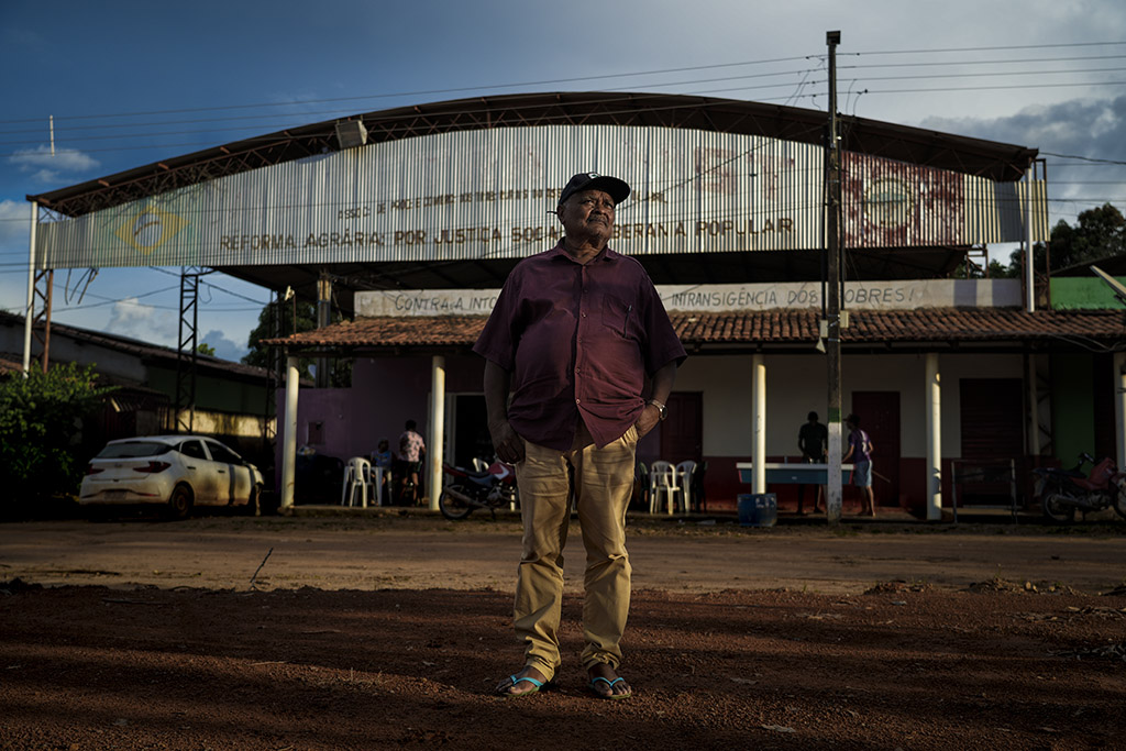 Eldorado do Carajás, Pará, Brasil 09-04-2026 Retrato de Raimundo dos Santos Gouveia, liderança do MST, no Assentamento 17 de Abril, localizado em Eldorado do Carajás (PA), que é um símbolo histórico do MST, criado após o massacre de 1996 na Fazenda Macaxeira. Série de reportagens sobre os 30 anos do "Massacre de Eldorado do Carajás". Fotos: Fernando Martinho.