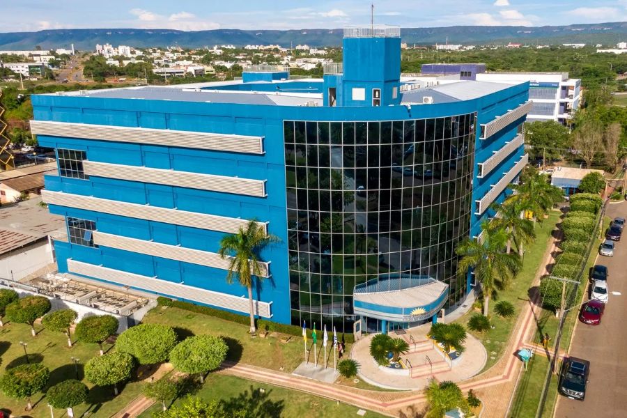 Sede do Ministério Público do Tocantins. Órgão aguarda laudos para definir se obras da BP Bioenergy causaram danos amnbientais. (Foto: Divulgação/MP-TO)