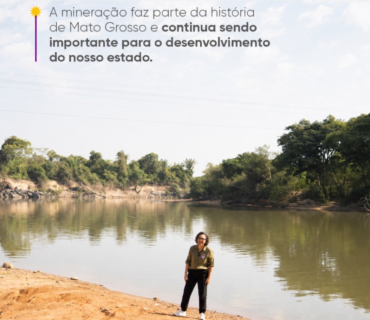 Em sua campanha a deputada estadual, Sheila Klener (PSDB) defende o setor da mineração (Foto: Reprodução/Redes Sociais)