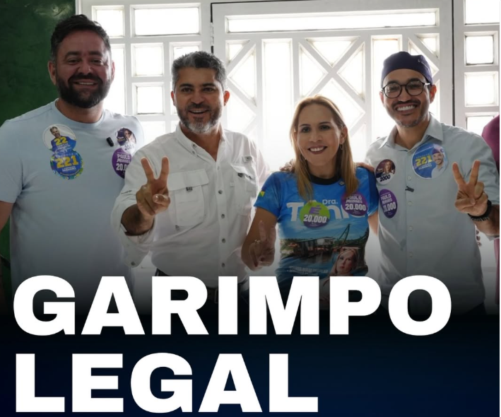 Candidata a deputada federal, Tânia Sena posa para foto ao lado de Marcos Rogério, senador e candidato ao governo de Rondônia (Reprodução: Instagram/Tânia Sena)