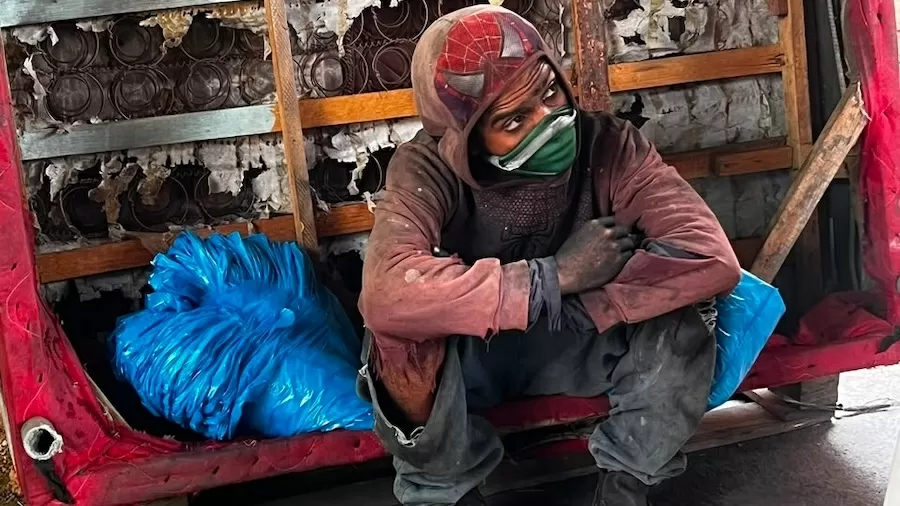 Trabalhador venezuelano resgatado de carvoaria em Roraima na Operação Resgate 6 (Foto: AFT)