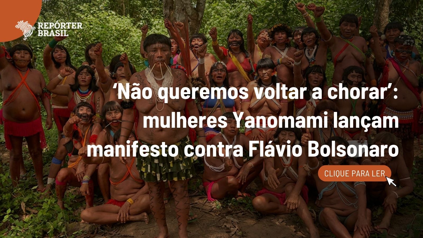 Imagem ilustrativa sobre Yanomami: mulheres manifestam contra Flávio Bolsonaro, Lula perde direito de resposta a PL e MPF bloqueia até R$146 mi de garimpeiros