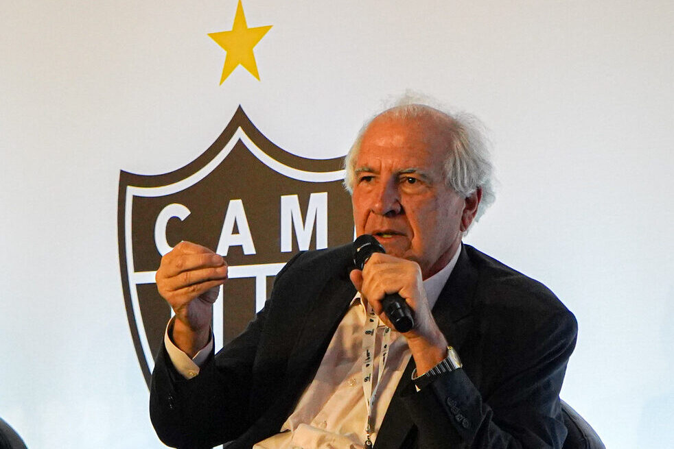 Além de ter sido investidor ao lado de Vorcaro na SAF do Atlético-MG, o empresário Rubens Menin é dono da construtora MRV, do banco Inter, da CNN Brasil e da Rádio Itatiaia (Foto: Atlético-MG/Divulgação)